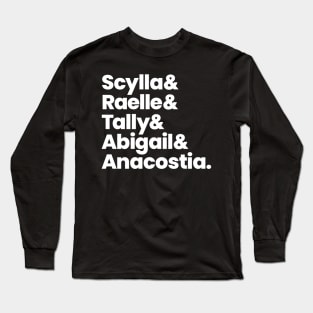 Motherland: Fort Salem Character Names Long Sleeve T-Shirt